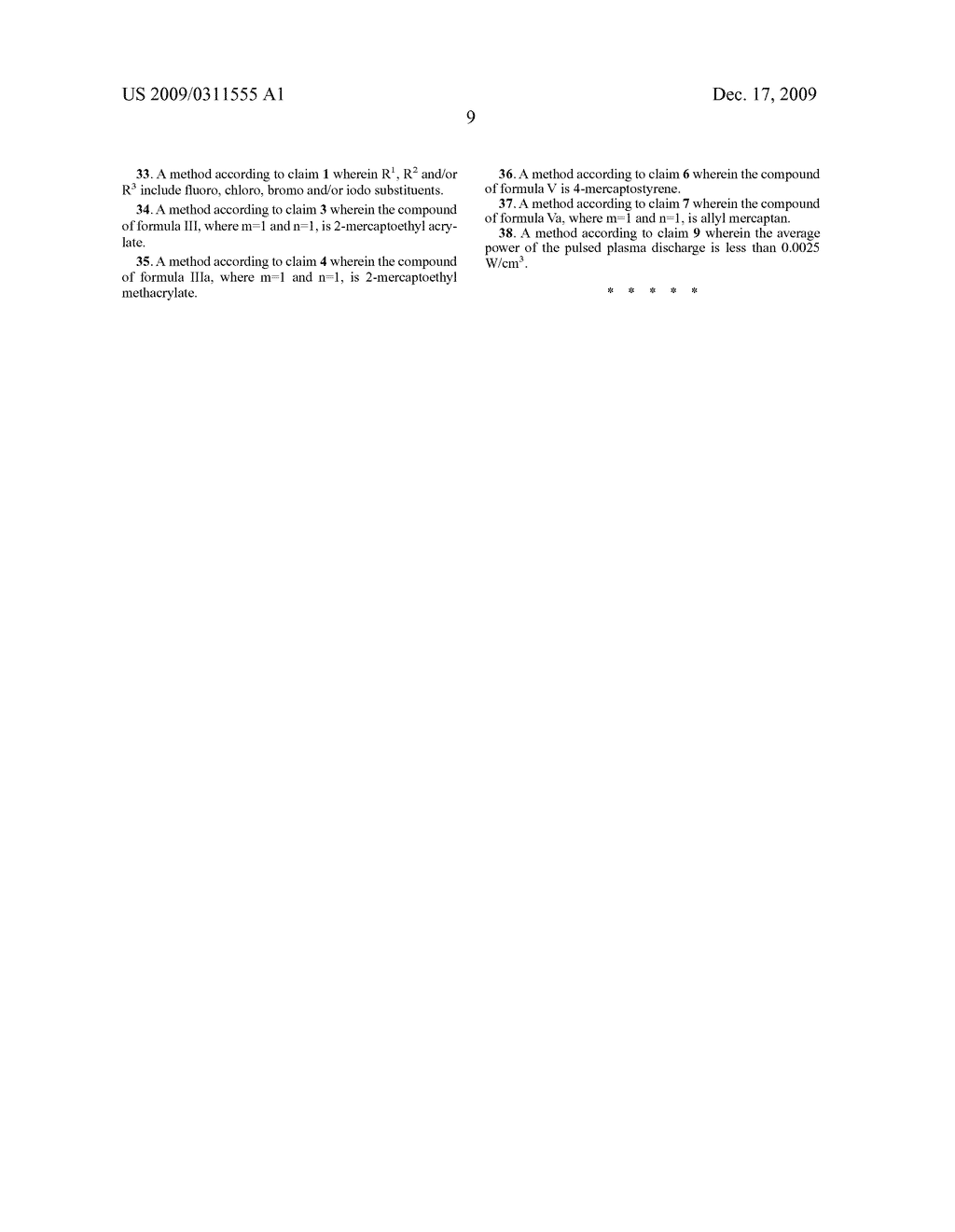 Methof for Producing a Thiol Functionalised Coating - diagram, schematic, and image 17