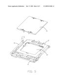 ELECTRICAL CONNECTOR ASSEMBLY WITH PICK-UP CAP diagram and image