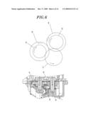 Compact transmission preventing a vehicle from moving backward on a slope diagram and image