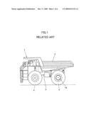 Travel Assembly for Dump Truck diagram and image