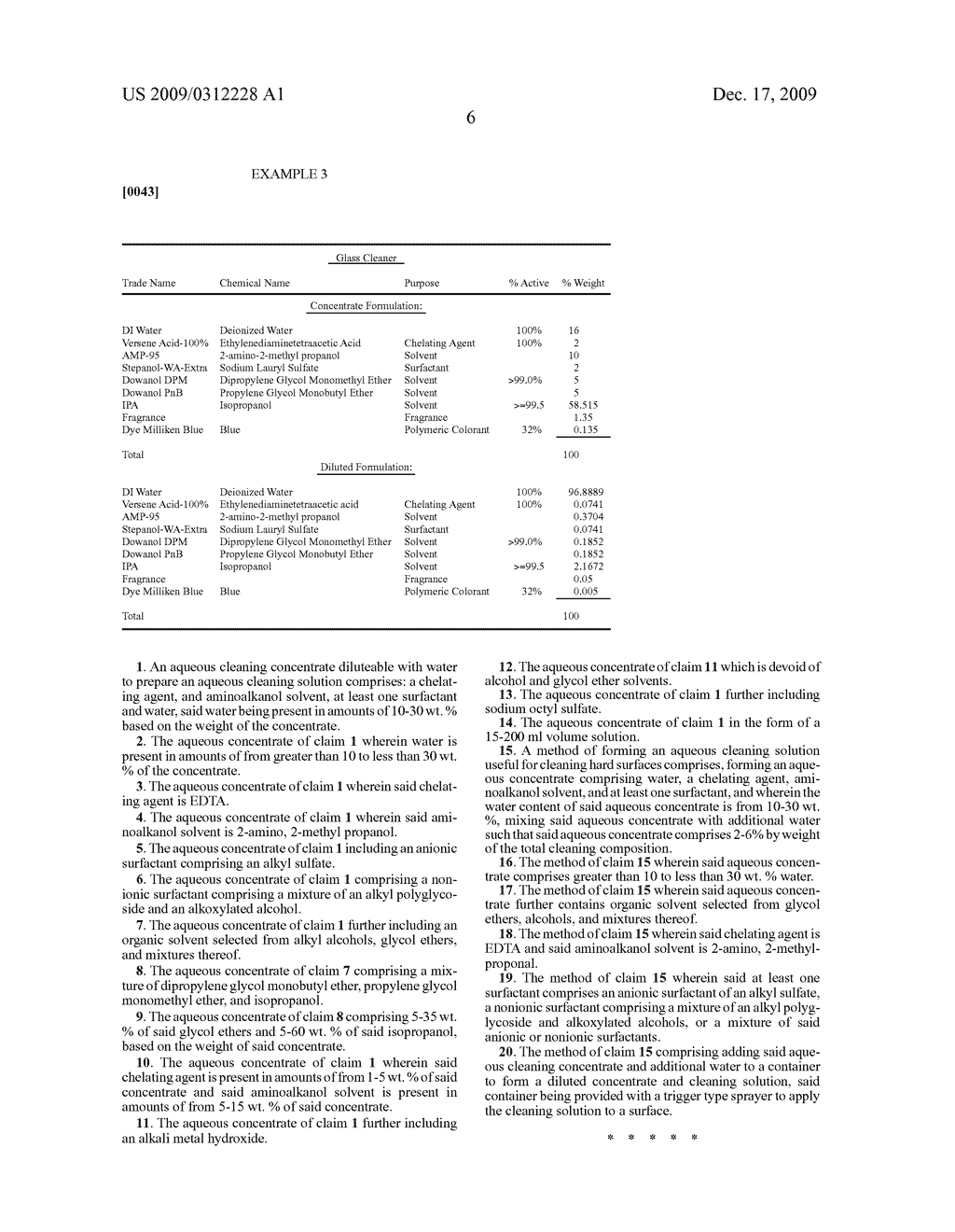 AQUEOUS CLEANING CONCENTRATES - diagram, schematic, and image 08