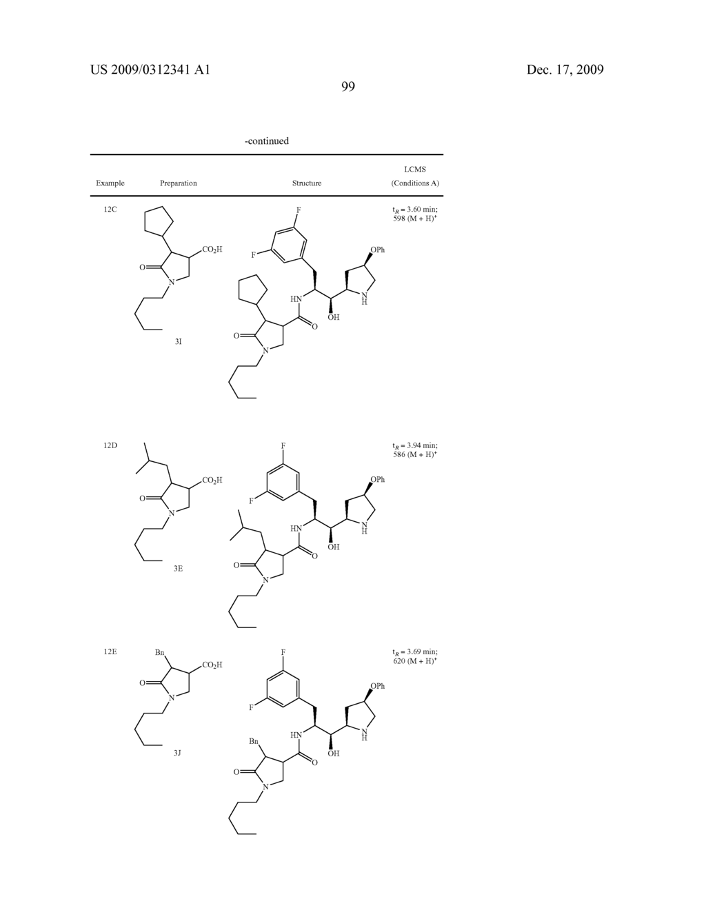 CYCLIC AMINE BACE-1 INHIBITORS HAVING A HETEROCYCLIC SUBSTITUENT - diagram, schematic, and image 100