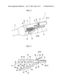 PRESSING MEMBER, ENDOSCOPIC TREATMENT SYSTEM, AND ENDOSCOPIC SUTURING DEVICE diagram and image