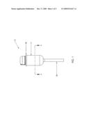 Radio-labeled ingestible capsule diagram and image