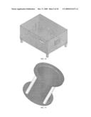 SUB-ATMOSPHERIC PRESSURE CHAMBER FOR MECHANICAL ASSISTANCE OF BLOOD FLOW diagram and image