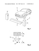 Method for testing a vibration damper of a motor vehicle in the installed state, and vibration damper-test system for a motor vehicle diagram and image