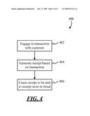 HANDLING PAYMENT RECEIPTS WITH A RECEIPT STORE diagram and image