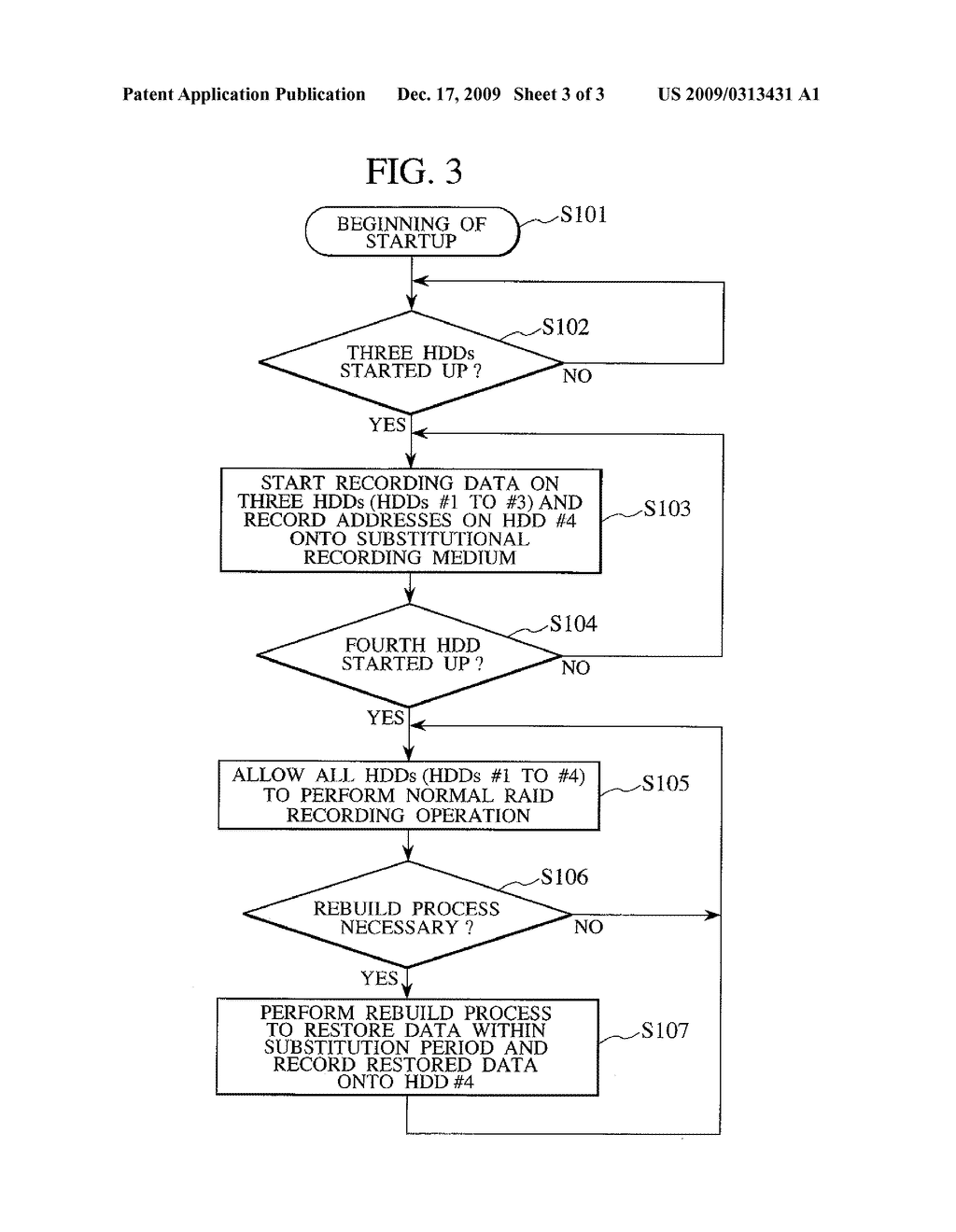 Disk Array Recording Apparatus and Recording Control Method Thereof - diagram, schematic, and image 04