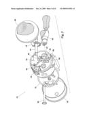 SENSITIVITY ADJUSTMENT FOR ELECTRONIC BITE ALERT FOR A FISHING REEL diagram and image