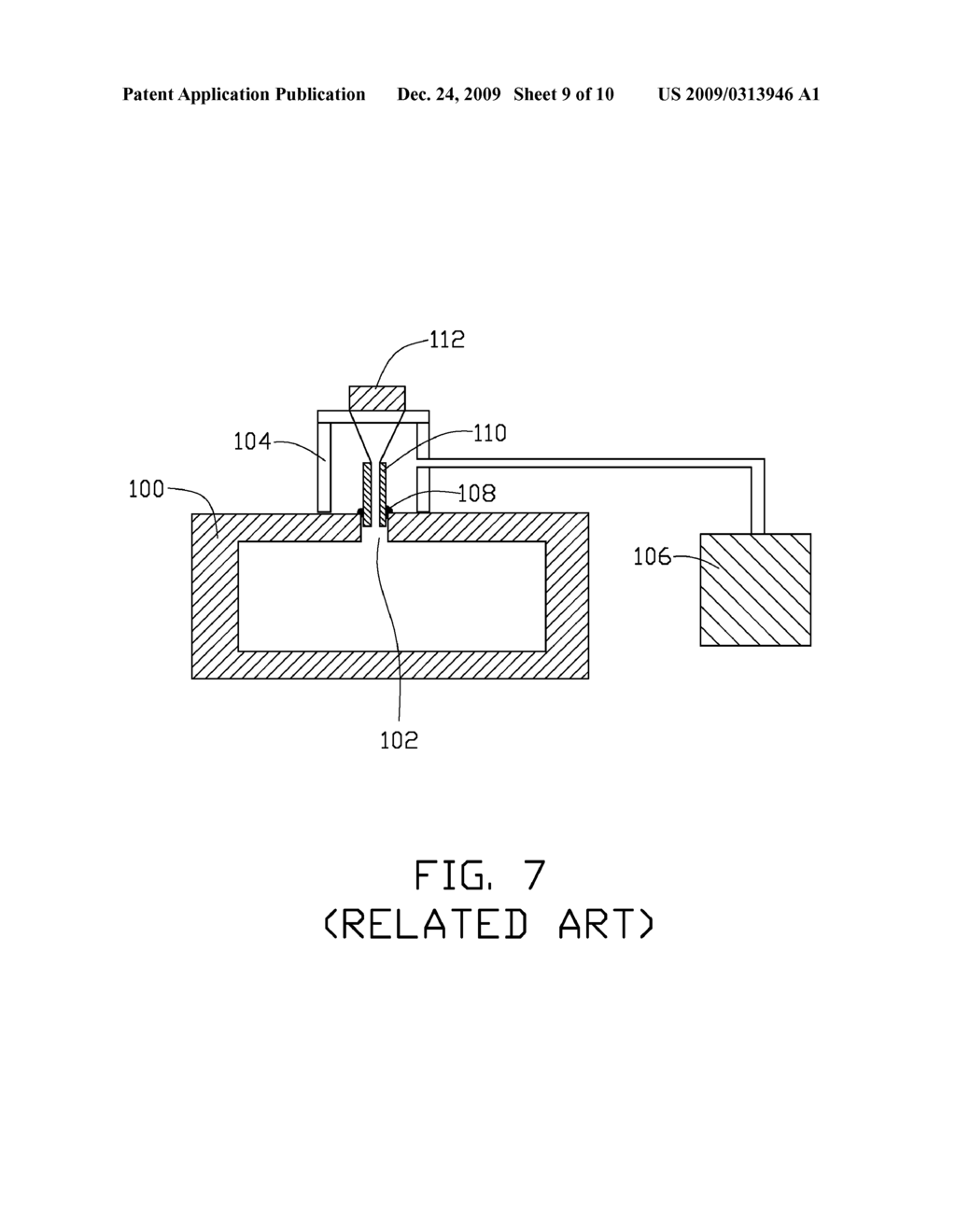 VACUUM DEVICE AND METHOD FOR PACKAGING SAME - diagram, schematic, and image 10