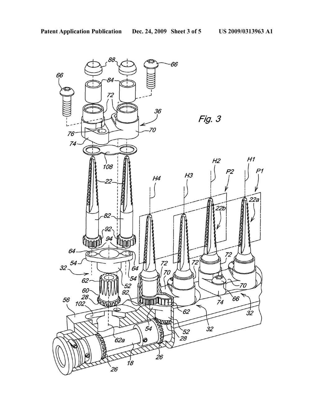 HIGH DENSITY COTTON PICKER BAR AND SPINDLE ASSEMBLY THEREFOR - diagram, schematic, and image 04