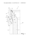 Knitting Machine With Latch Needles And Without Sinkers diagram and image