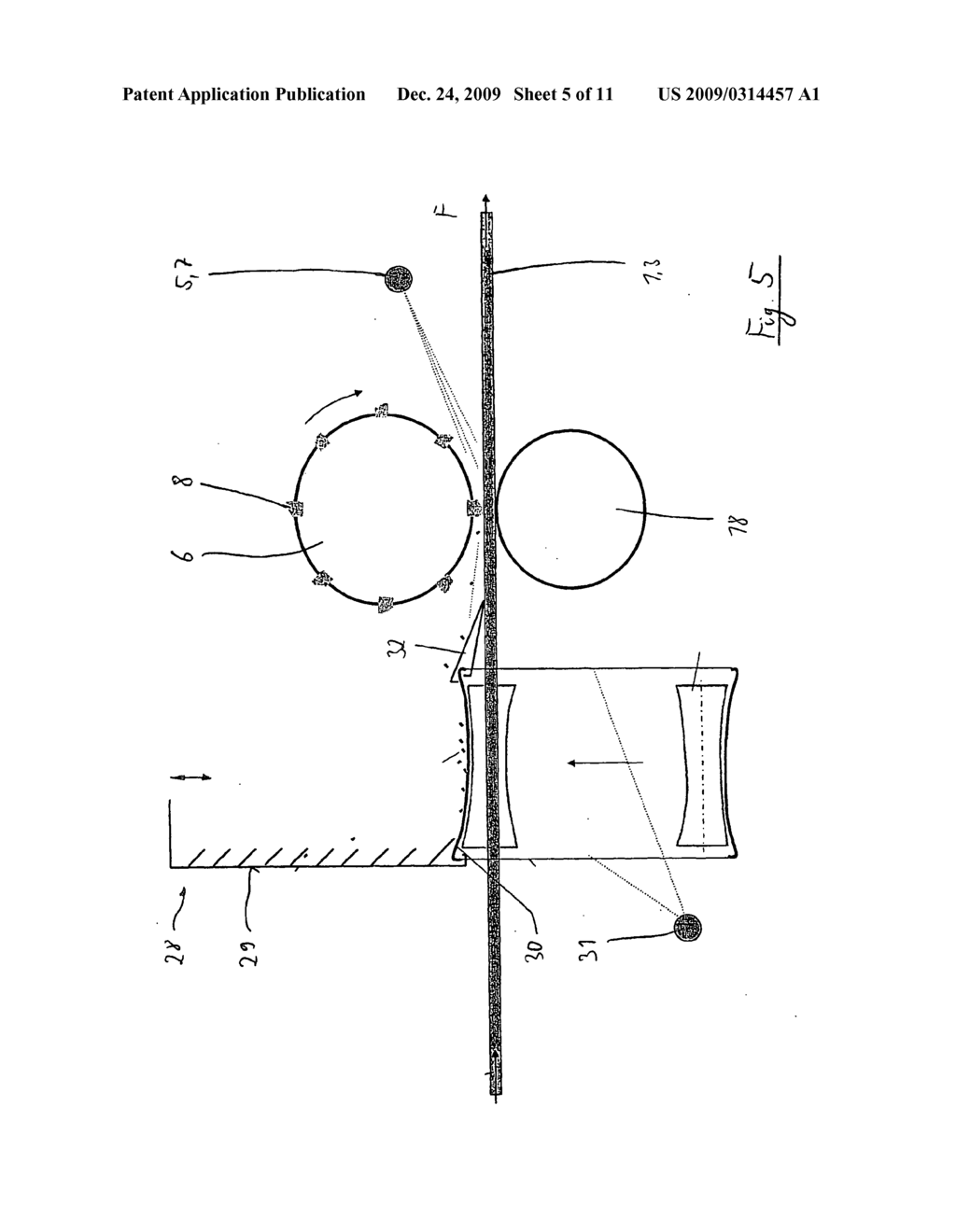 Device and Method for Producing a Metal Strip by Continuous Casting - diagram, schematic, and image 06