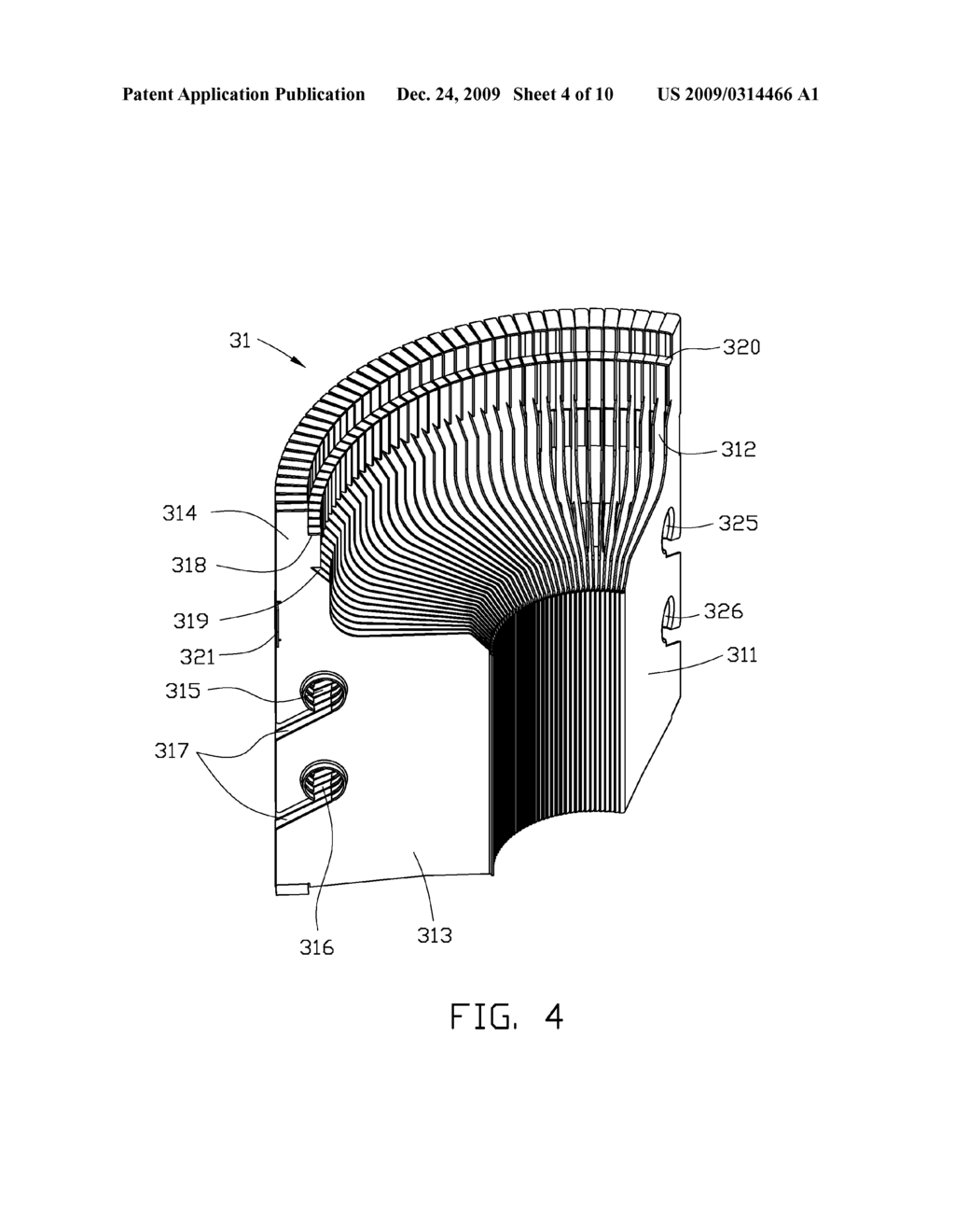 HEAT DISSIPATION APPARATUS HAVING HEAT PIPES INSERTED THEREIN - diagram, schematic, and image 05