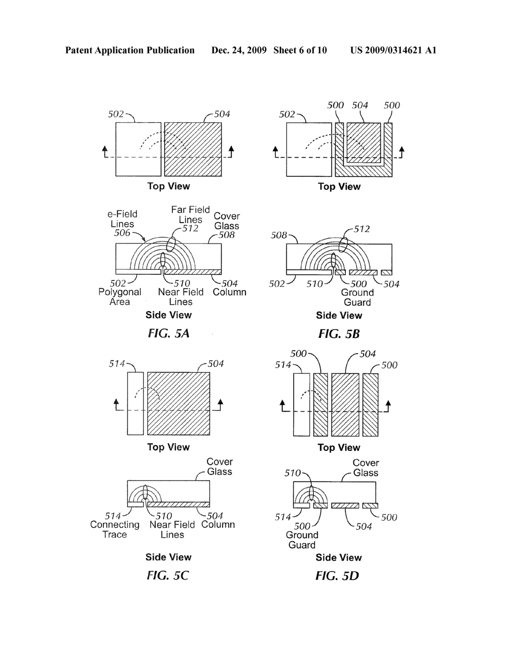 Brick Layout and Stackup for a Touch Screen - diagram, schematic, and image 07