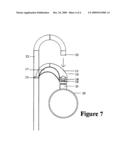 Irrigation system hose support diagram and image