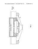 METHOD AND SYSTEM FOR COMMUNICATING VIA FLIP-CHIP DIE AND PACKAGE WAVEGUIDES diagram and image