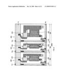 Self-light emitting display unit and electronic device diagram and image