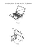 Self-light emitting display unit and electronic device diagram and image