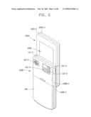 MOBILE TERMINAL CAPABLE OF SENSING PROXIMITY TOUCH diagram and image