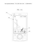 MOBILE TERMINAL CAPABLE OF SENSING PROXIMITY TOUCH diagram and image