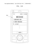 MOBILE TERMINAL CAPABLE OF SENSING PROXIMITY TOUCH diagram and image