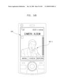 MOBILE TERMINAL CAPABLE OF SENSING PROXIMITY TOUCH diagram and image