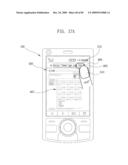 MOBILE TERMINAL CAPABLE OF SENSING PROXIMITY TOUCH diagram and image