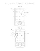 MOBILE TERMINAL CAPABLE OF SENSING PROXIMITY TOUCH diagram and image