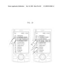 MOBILE TERMINAL CAPABLE OF SENSING PROXIMITY TOUCH diagram and image