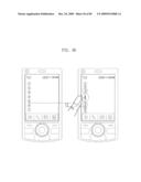 MOBILE TERMINAL CAPABLE OF SENSING PROXIMITY TOUCH diagram and image