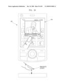 MOBILE TERMINAL CAPABLE OF SENSING PROXIMITY TOUCH diagram and image