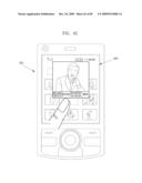 MOBILE TERMINAL CAPABLE OF SENSING PROXIMITY TOUCH diagram and image