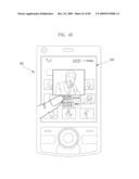 MOBILE TERMINAL CAPABLE OF SENSING PROXIMITY TOUCH diagram and image