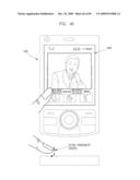 MOBILE TERMINAL CAPABLE OF SENSING PROXIMITY TOUCH diagram and image