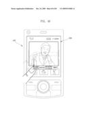 MOBILE TERMINAL CAPABLE OF SENSING PROXIMITY TOUCH diagram and image