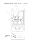 MOBILE TERMINAL CAPABLE OF SENSING PROXIMITY TOUCH diagram and image