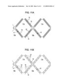 CAPACITANCE TYPE INPUT DEVICE AND DISPLAY DEVICE WITH INPUT FUNCTION diagram and image