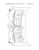 System and Method for Providing a Perception of a Continuous Surface in a Telepresence System diagram and image