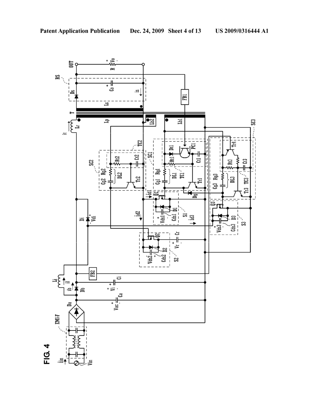 SWITCHING POWER SUPPLY DEVICE - diagram, schematic, and image 05