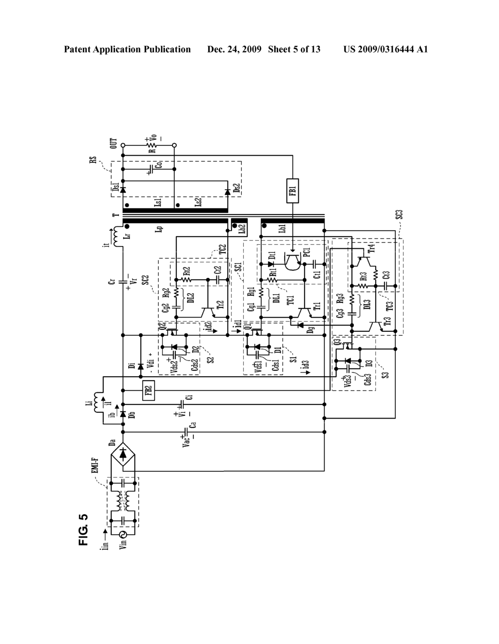 SWITCHING POWER SUPPLY DEVICE - diagram, schematic, and image 06