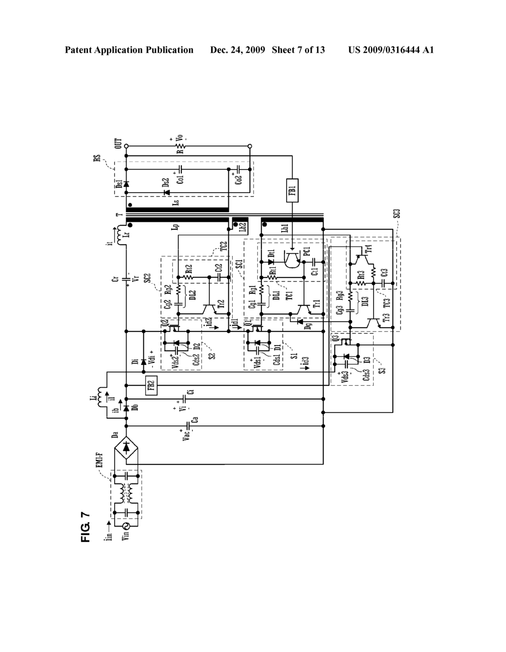 SWITCHING POWER SUPPLY DEVICE - diagram, schematic, and image 08