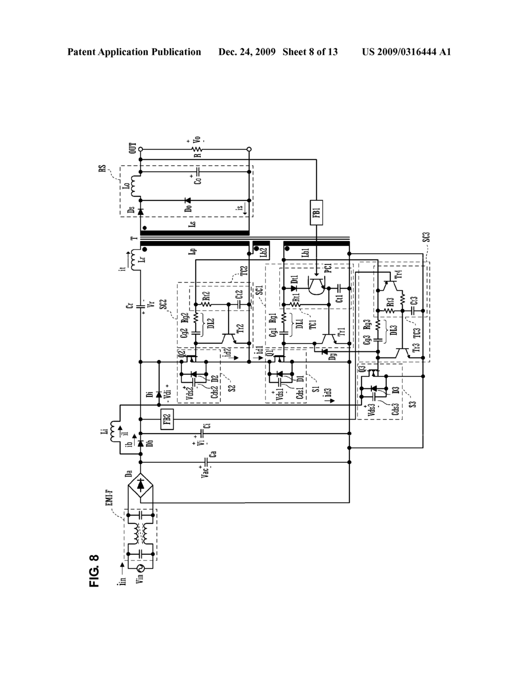 SWITCHING POWER SUPPLY DEVICE - diagram, schematic, and image 09