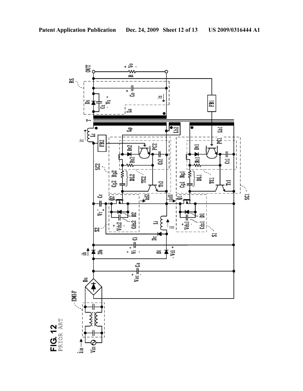 SWITCHING POWER SUPPLY DEVICE - diagram, schematic, and image 13