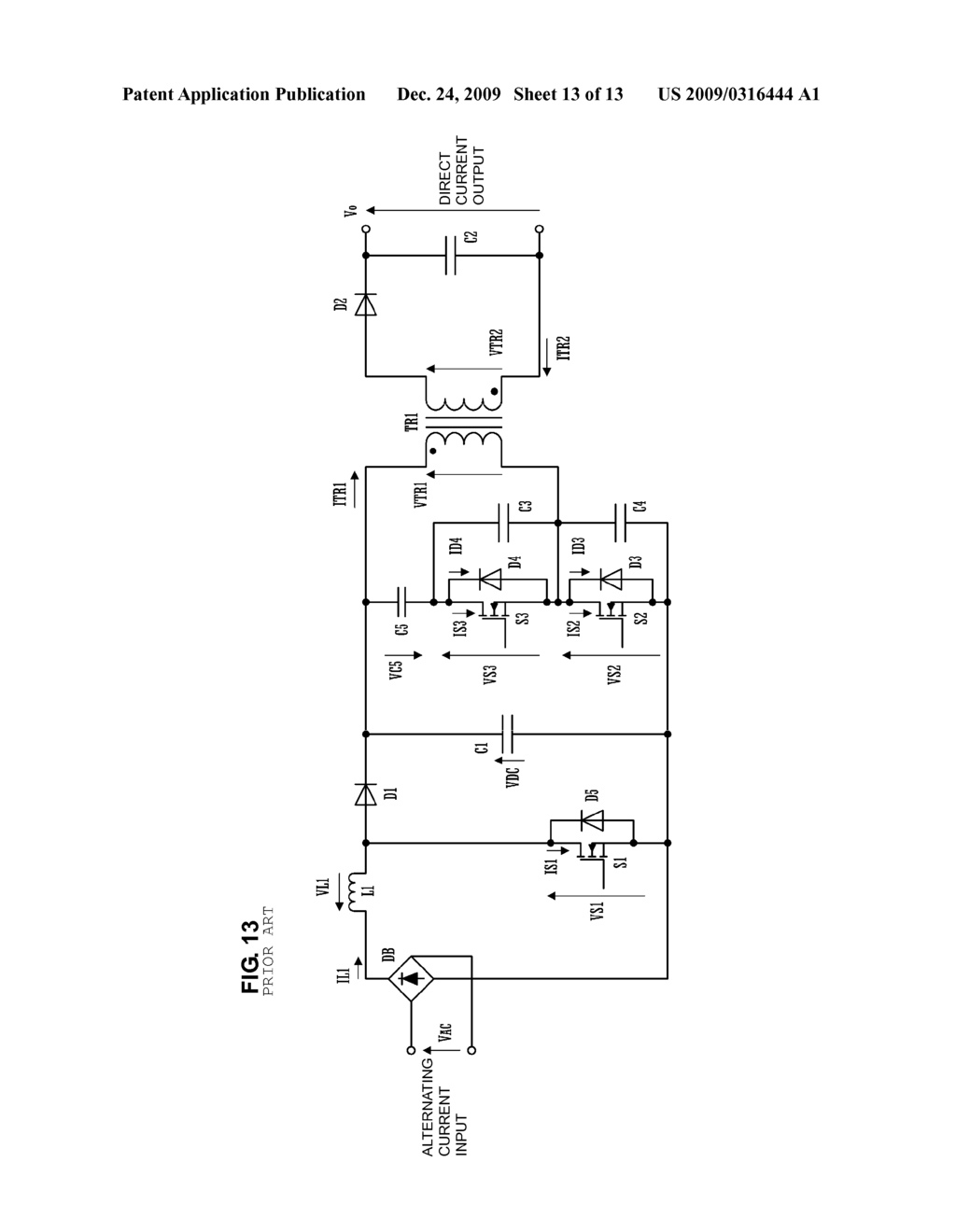 SWITCHING POWER SUPPLY DEVICE - diagram, schematic, and image 14