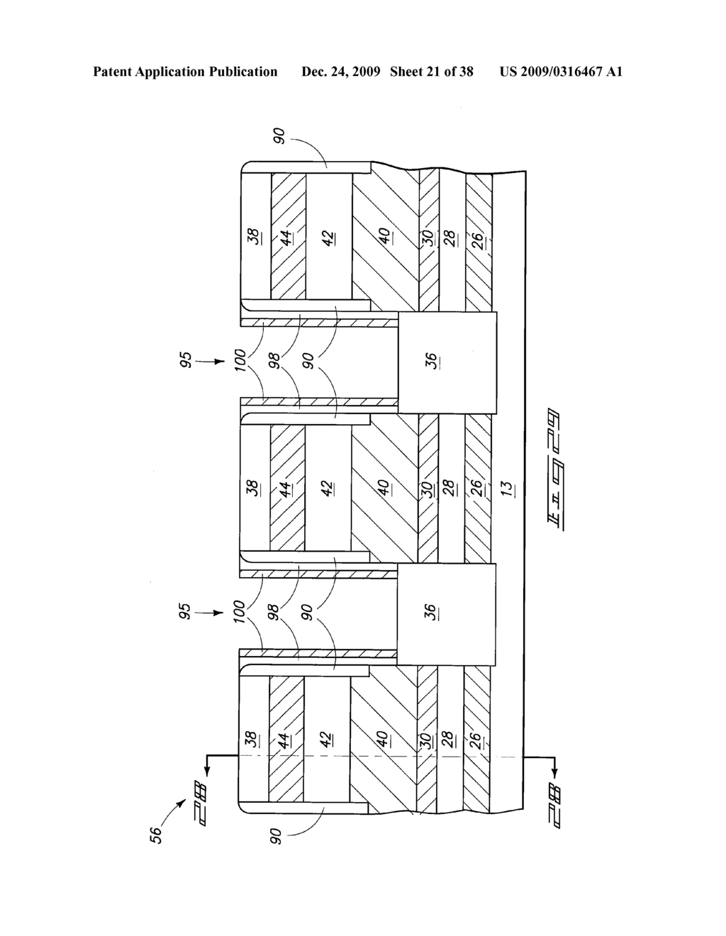 Memory Device Constructions, Memory Cell Forming Methods, and Semiconductor Construction Forming Methods - diagram, schematic, and image 22