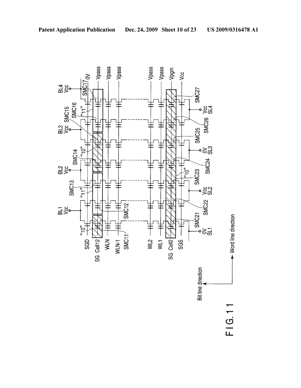 SEMICONDUCTOR MEMORY DEVICE - diagram, schematic, and image 11