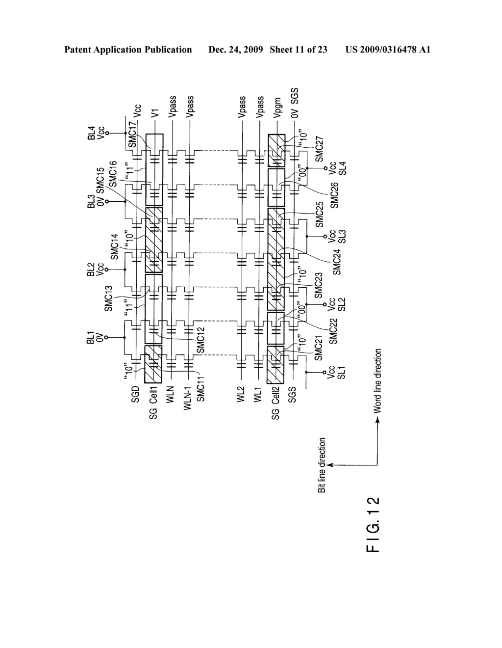 SEMICONDUCTOR MEMORY DEVICE - diagram, schematic, and image 12