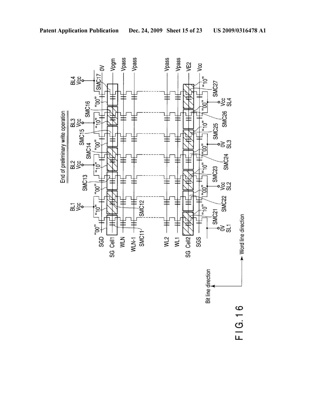 SEMICONDUCTOR MEMORY DEVICE - diagram, schematic, and image 16