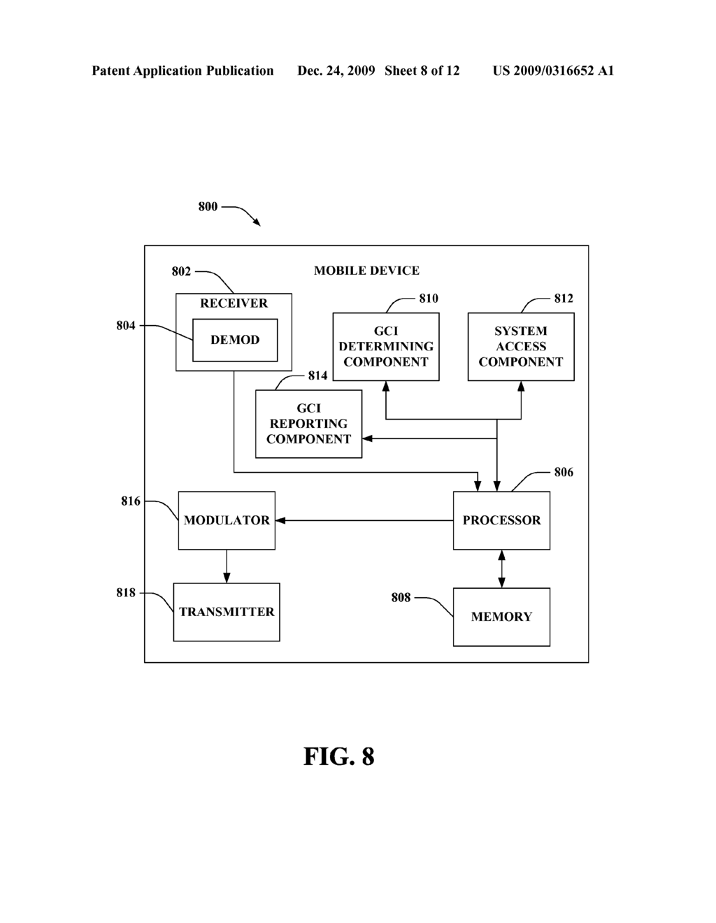 UTILIZING SYSTEM ACCESS SEQUENCES TO REQUEST RESOURCES FOR GCI REPORTING IN WIRELESS NETWORKS - diagram, schematic, and image 09